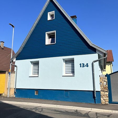 Ferienwohnung Blaues Haus Ubstadt-Weiher Eksteriør bilde