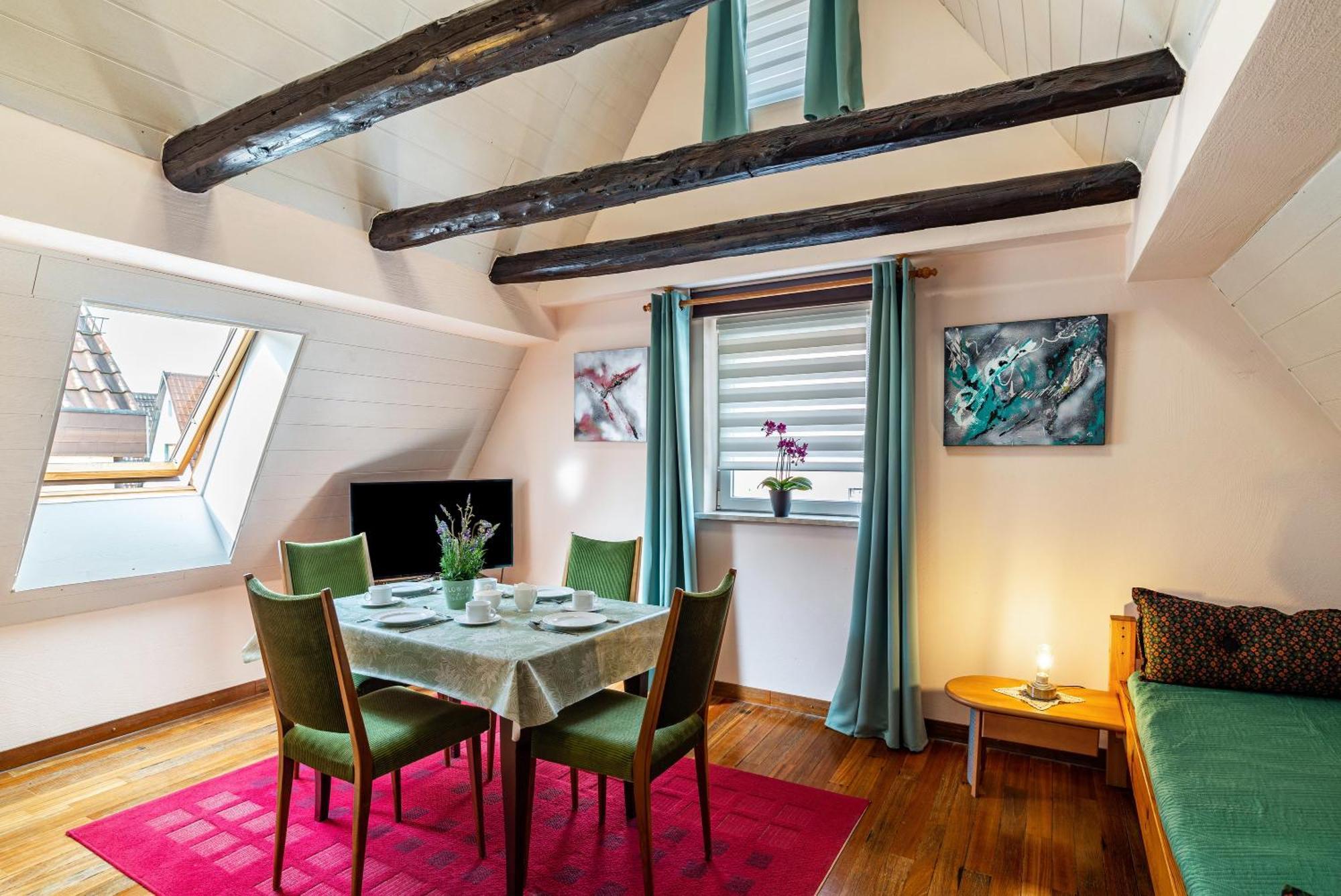 Ferienwohnung Blaues Haus Ubstadt-Weiher Eksteriør bilde