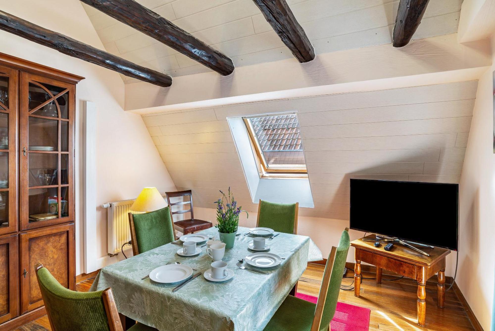 Ferienwohnung Blaues Haus Ubstadt-Weiher Eksteriør bilde