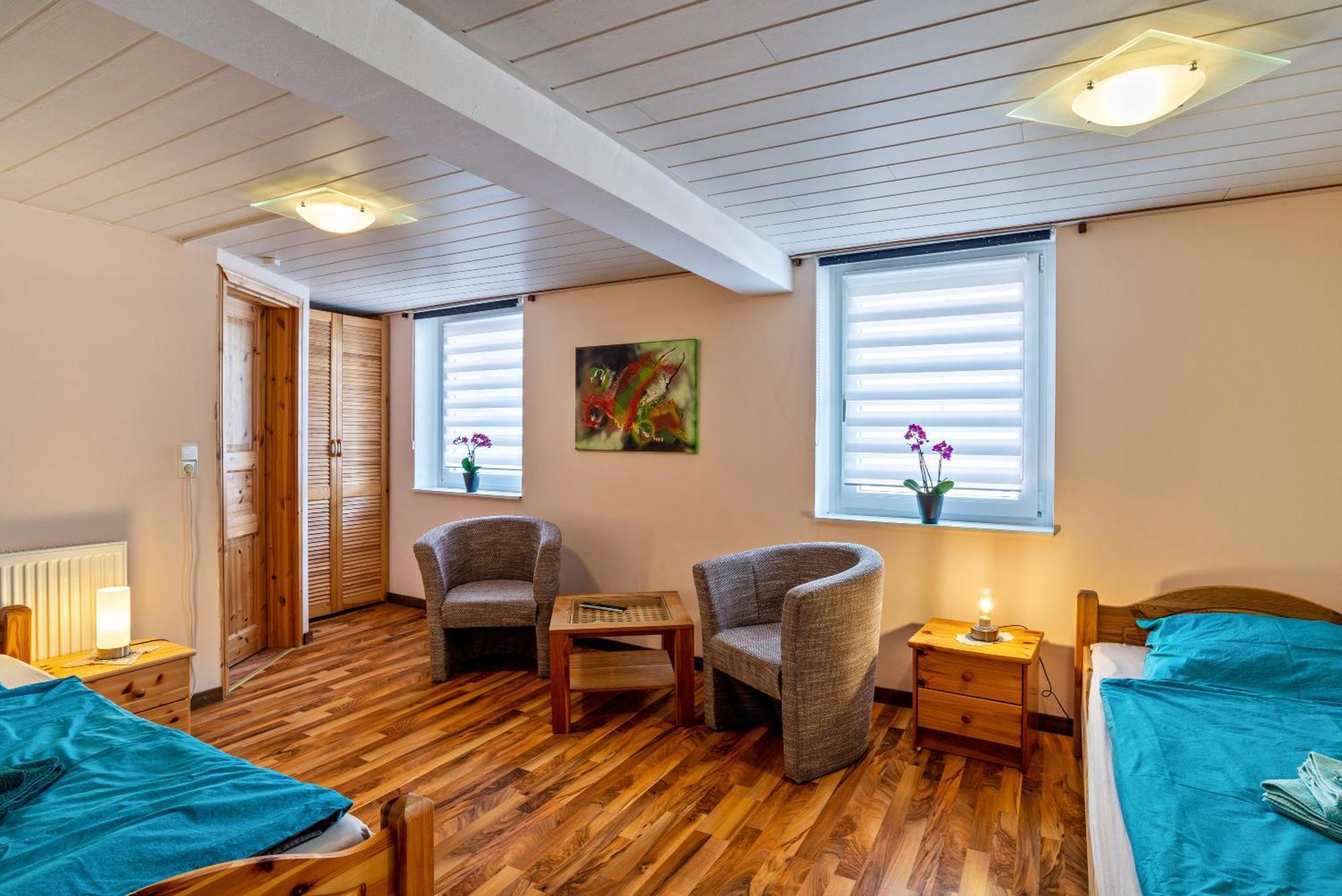 Ferienwohnung Blaues Haus Ubstadt-Weiher Eksteriør bilde