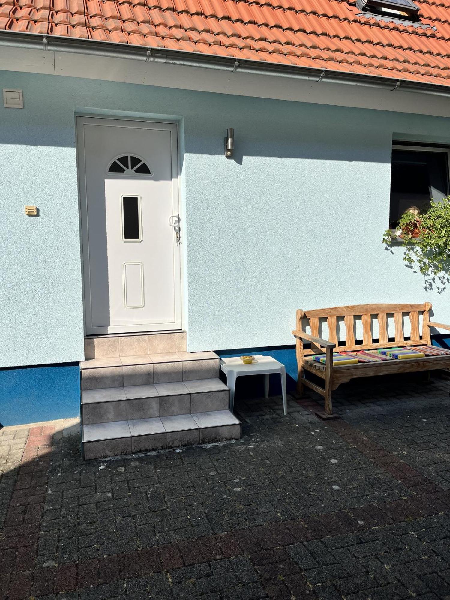 Ferienwohnung Blaues Haus Ubstadt-Weiher Eksteriør bilde